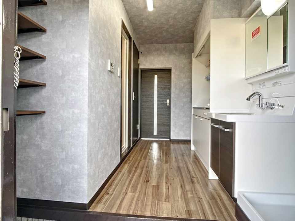 玄関を開けた時の様子