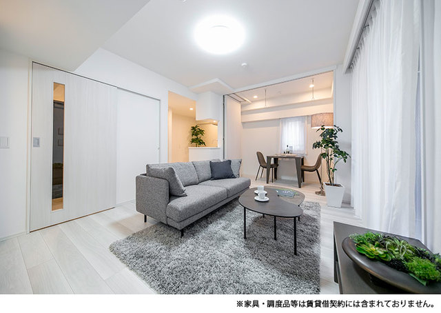 １１．２帖の洋室です。※写真は同タイプ住戸です。