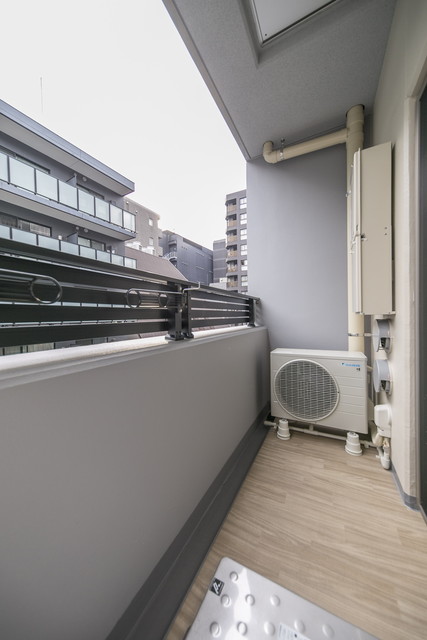 バルコニーの様子。