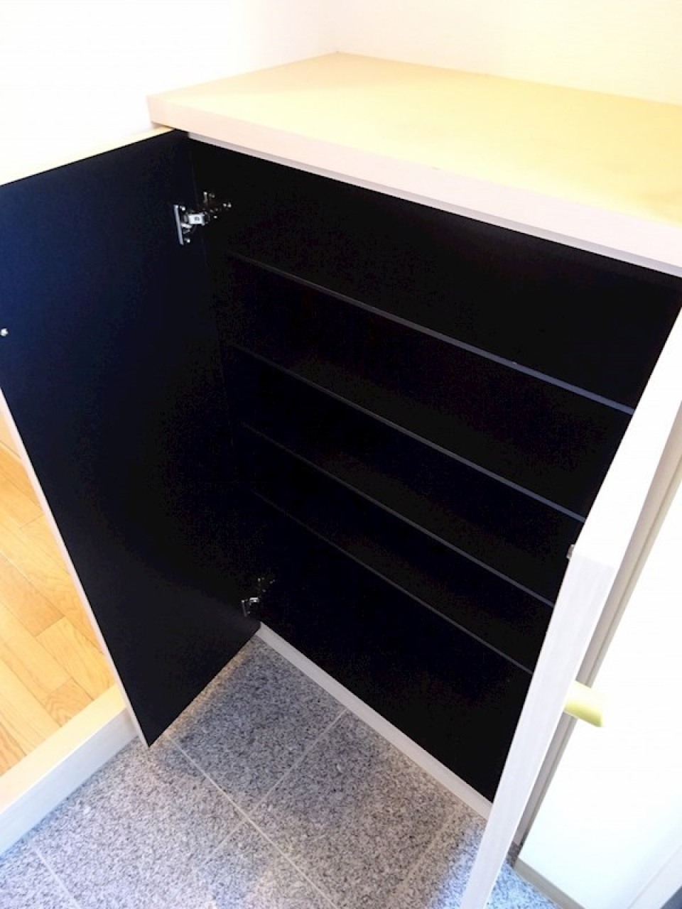 シューズボックス付きです