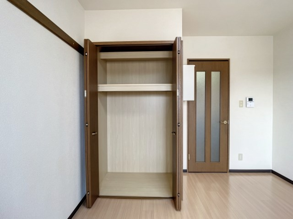 ハンガーのまま収納可能