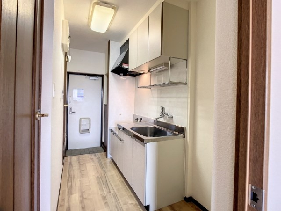 キッチンスペースは3帖の広さ