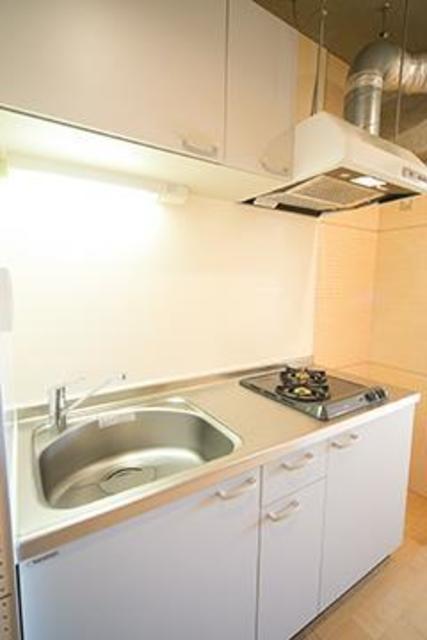 2口のガスコンロが導入されています。※写真は同タイプ住戸です。