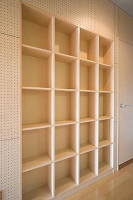 本棚があります！※写真は同タイプ住戸です。