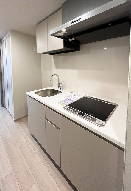 2口のIHコンロが導入されています。※写真は同タイプ住戸です。