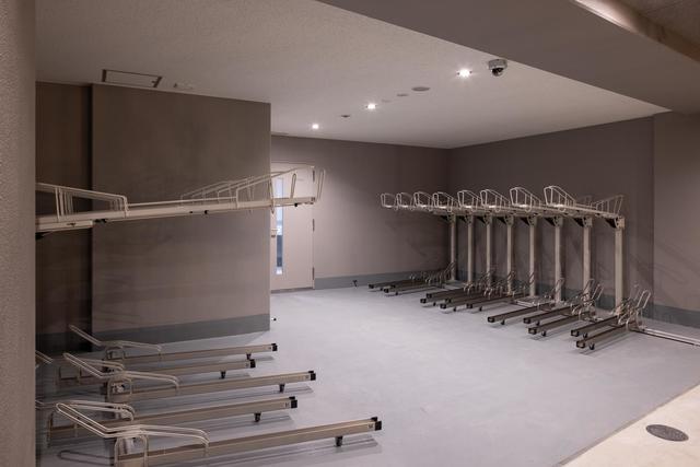 駐輪所があります。