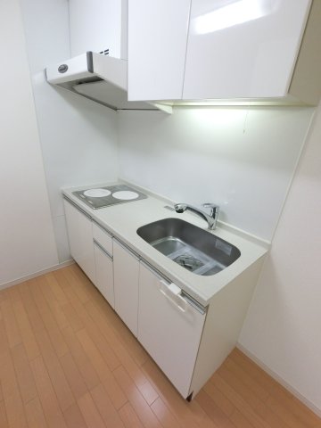 2口のIHコンロが導入されています。