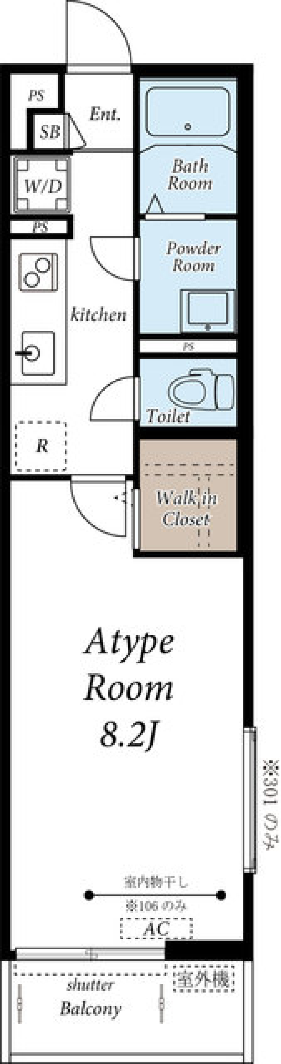身だしなみOK！今日も元気にいってきますの間取り図