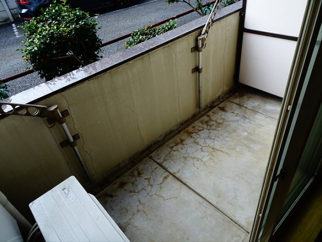 バルコニーの様子。