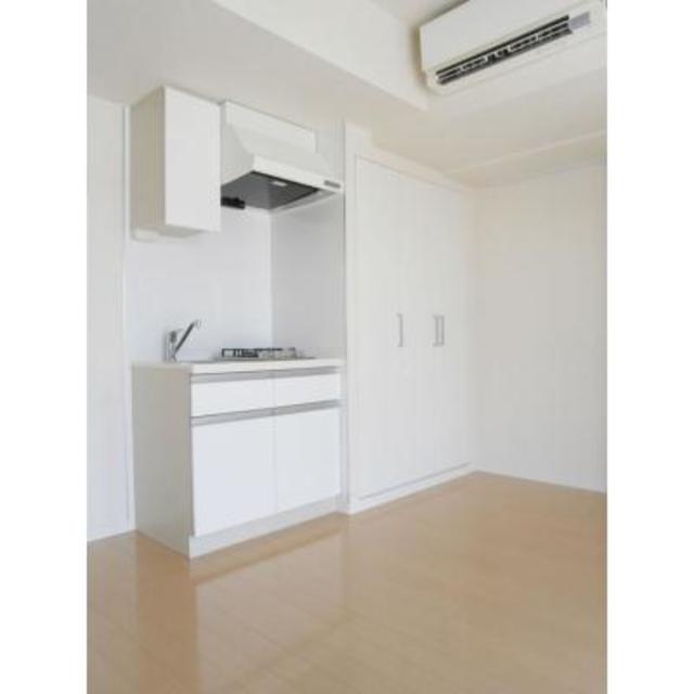 ２口のガスコンロが導入されています。※写真は同タイプ住戸です。