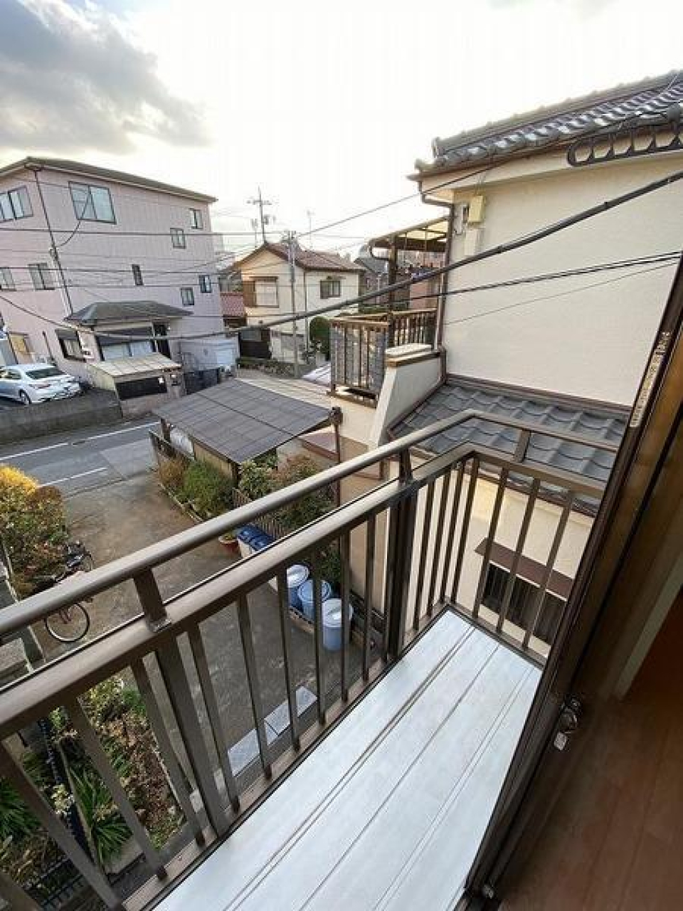 バルコニーの様子。