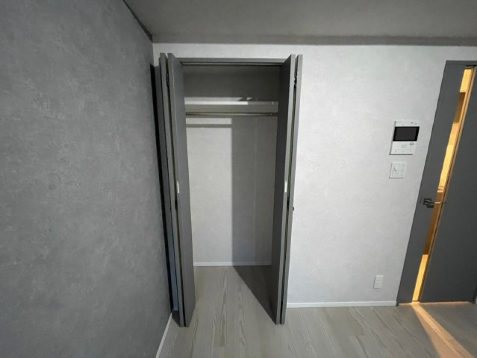 収納を開けた時の様子。