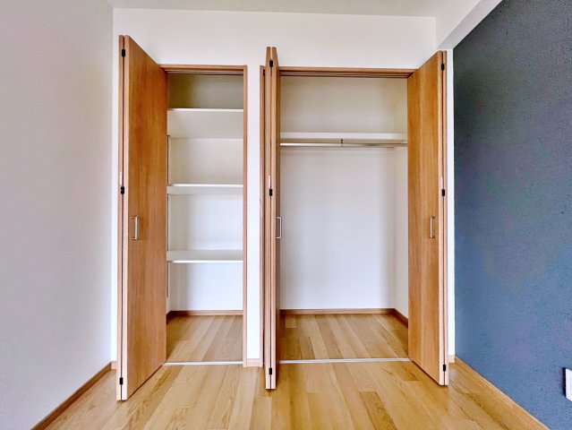 収納を開けた時の様子。