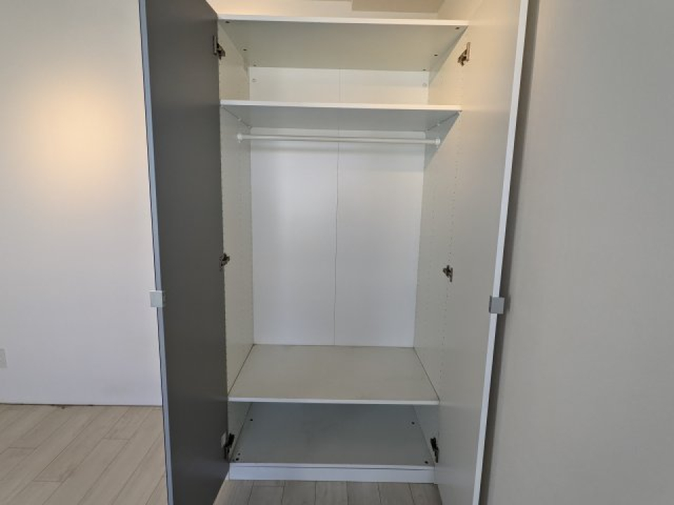 収納も完備。開けた時の様子。