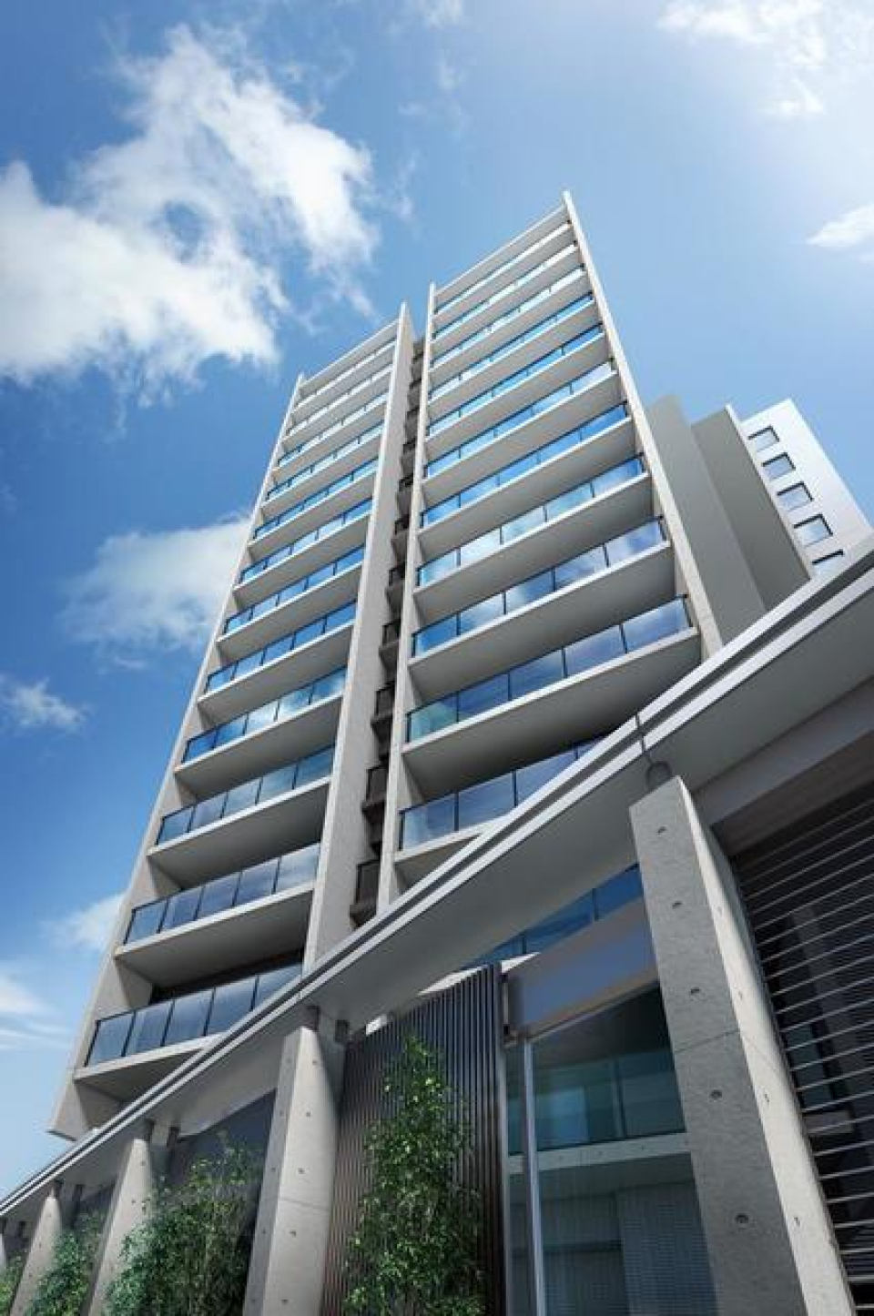 14階建ての建物の5階に位置しています。