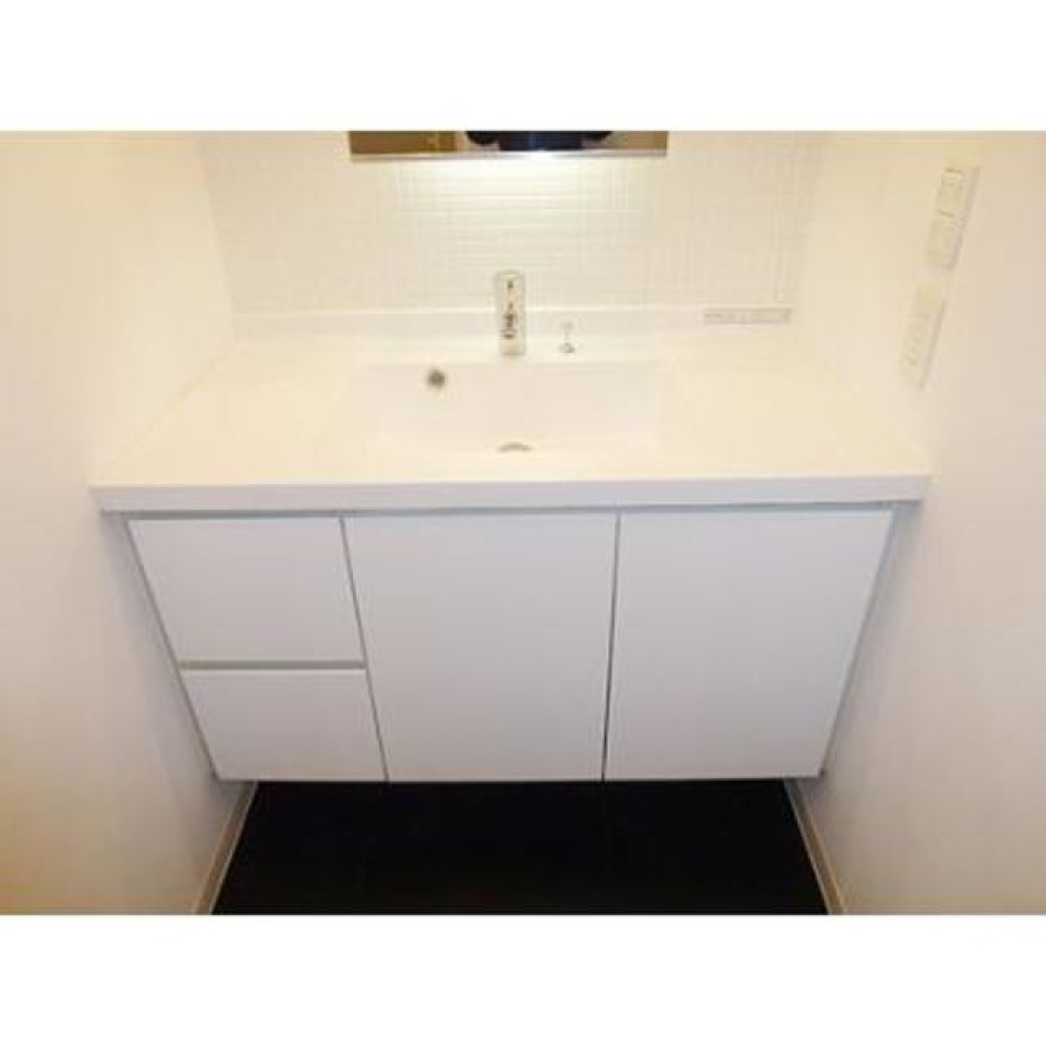 洗面台です。
※写真は同タイプ住戸です。
