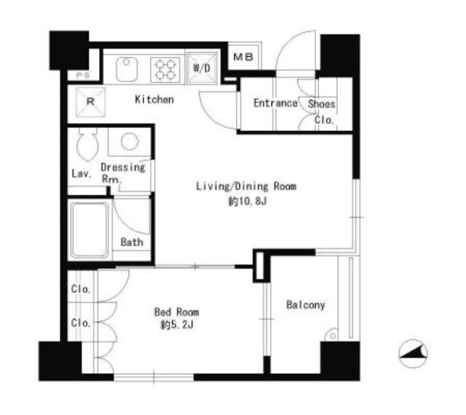 家事導線の救世主!?キッチンにこんなものが。の間取り図