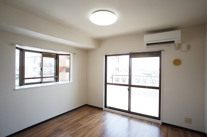 洋室への日当たり良好