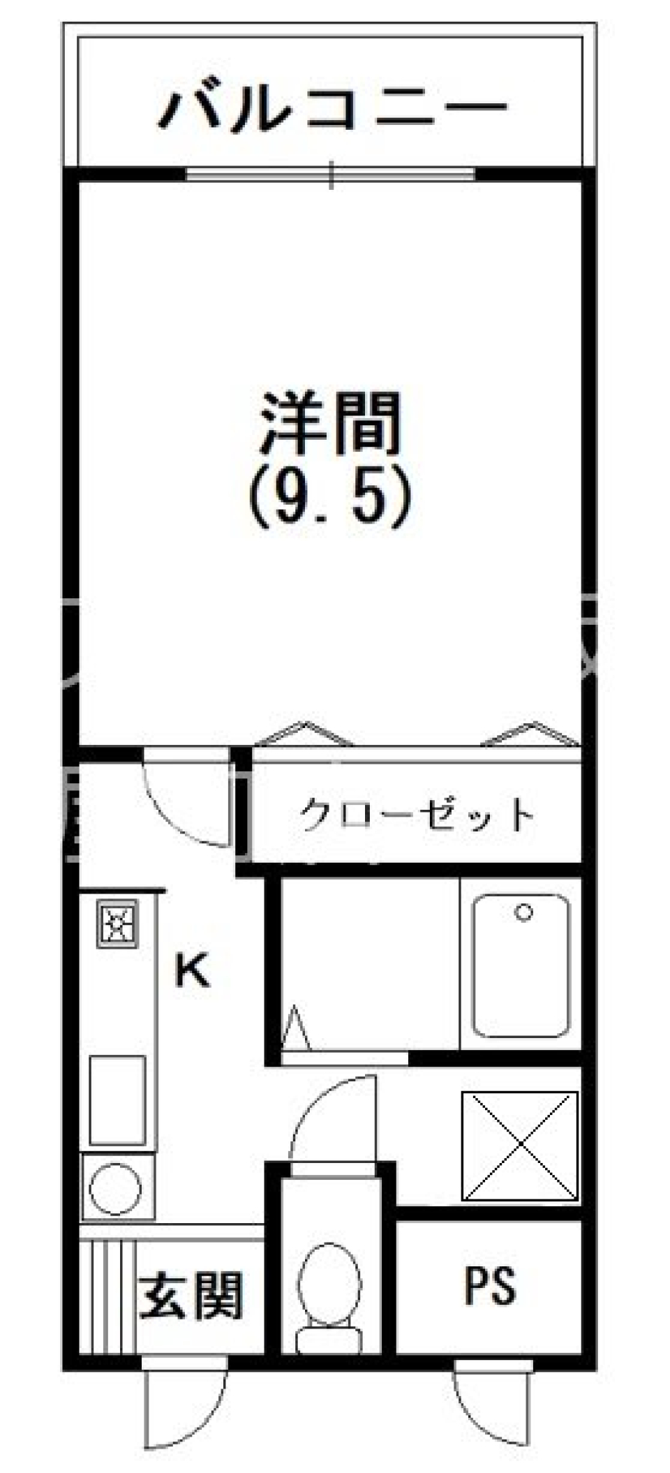フィットネスライフに憧れての間取り図