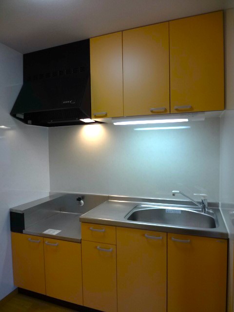 シンプルでも使いやすそうなキッチン