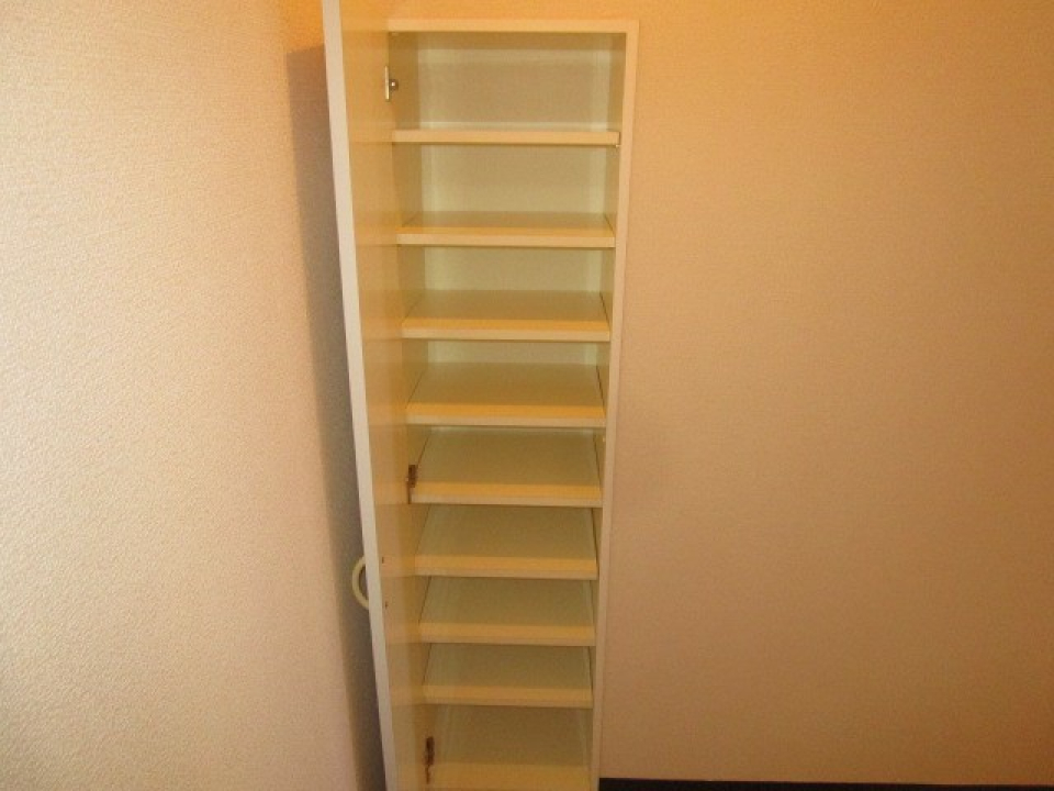 上から下まで靴入れ放題！なシューズボックス。