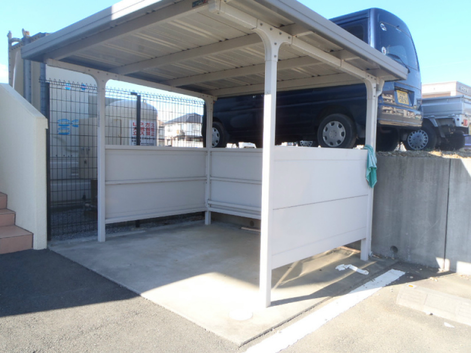 駐輪場あります