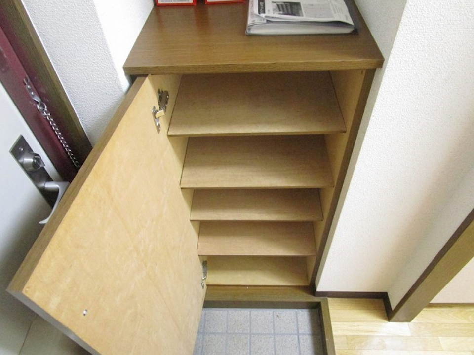 たくさん入るシューズボックス。