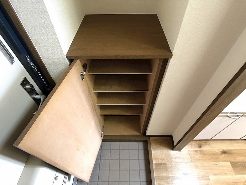 シューズボックスの収納性◎