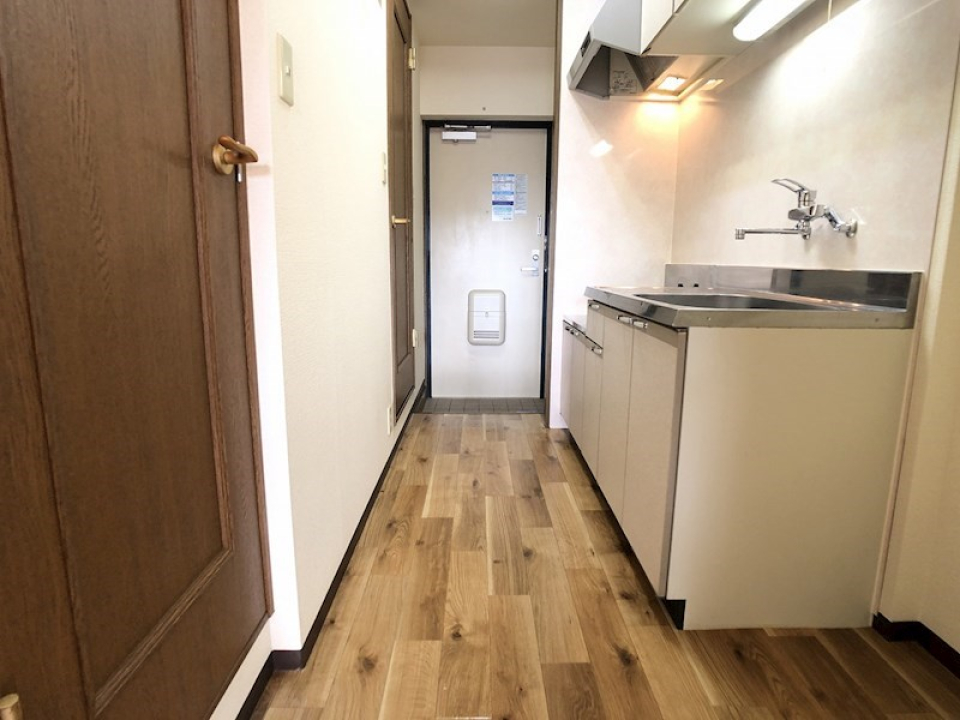3帖のキッチンスペース