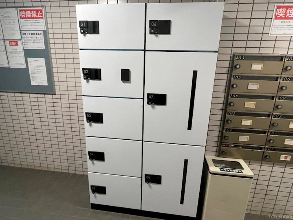 非常に助かる宅配ボックス。