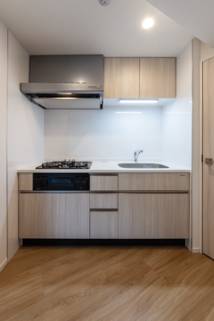 シンプルなキッチンです。
※写真は同タイプ住戸です。