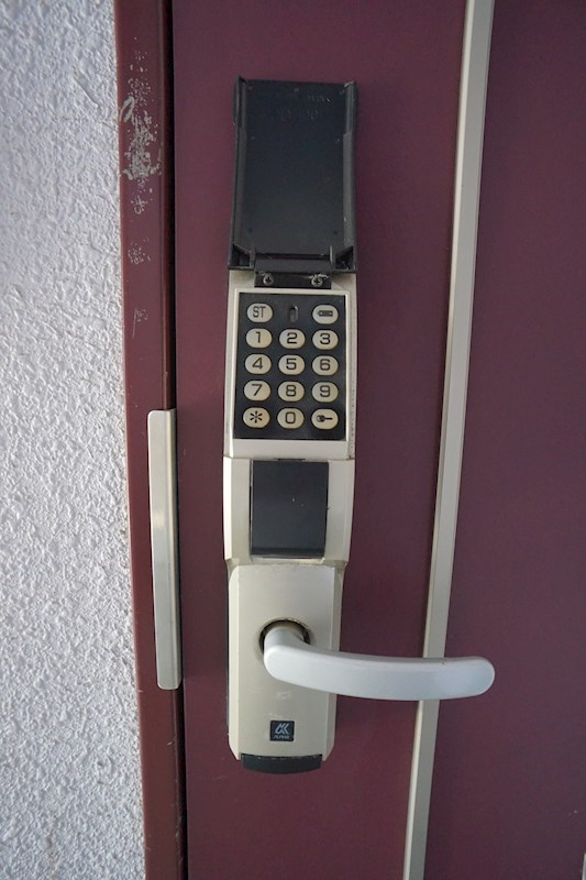 電子ロックの鍵