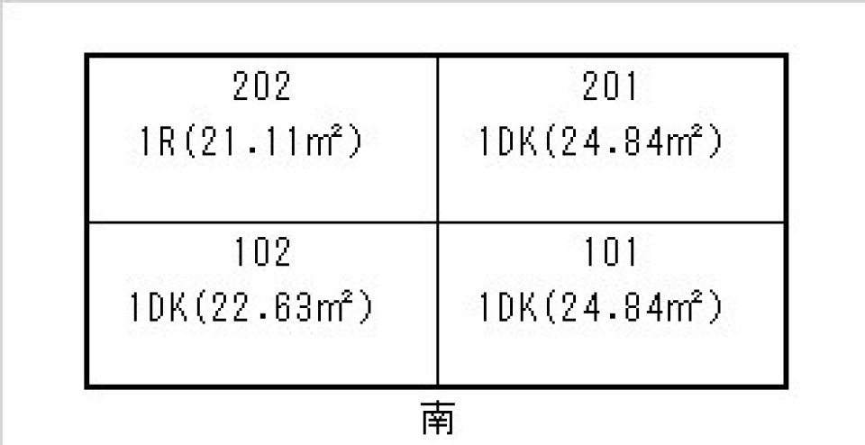 総戸数4戸なので騒音のリスクも低め