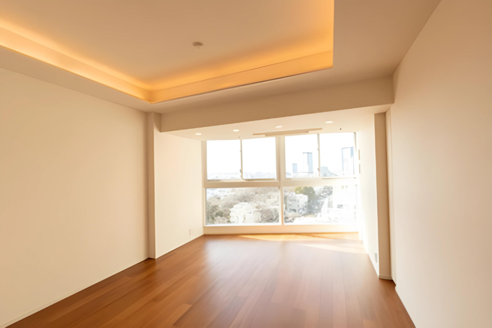 １２．６帖の洋室の様子です。※写真は同タイプ住戸です。