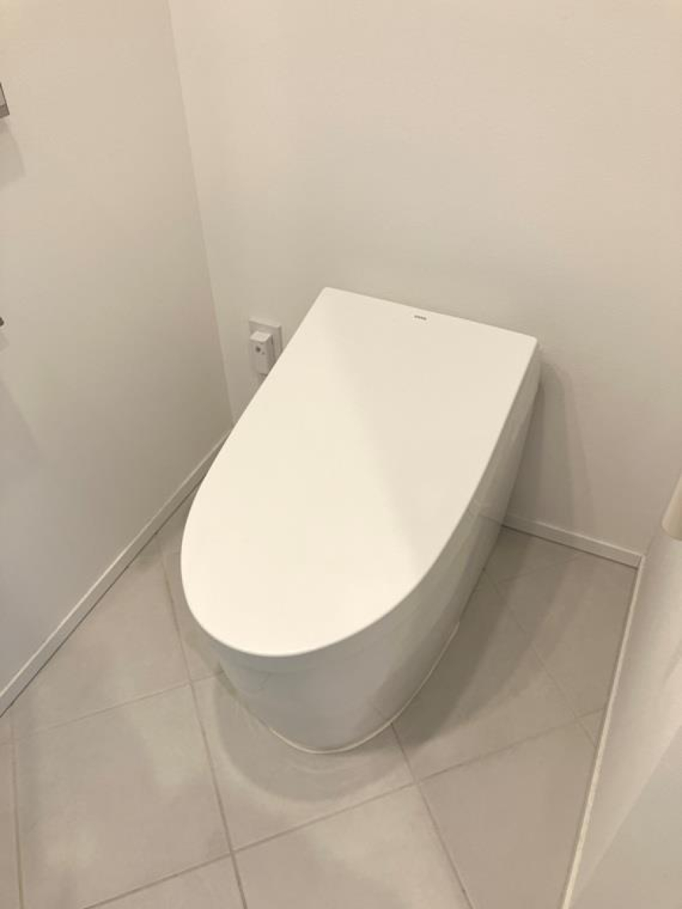 シンプルなトイレです。