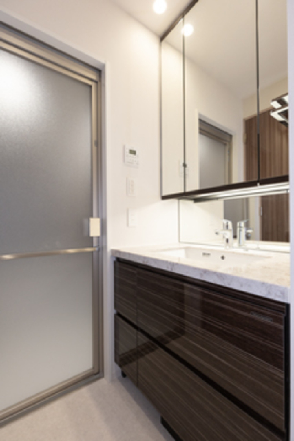 洗面台です。
※写真は同タイプ住戸です。