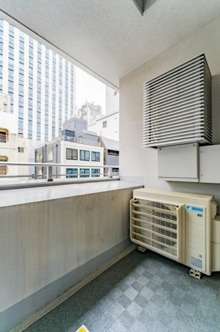 バルコニーの様子。※写真は同タイプ住戸です。