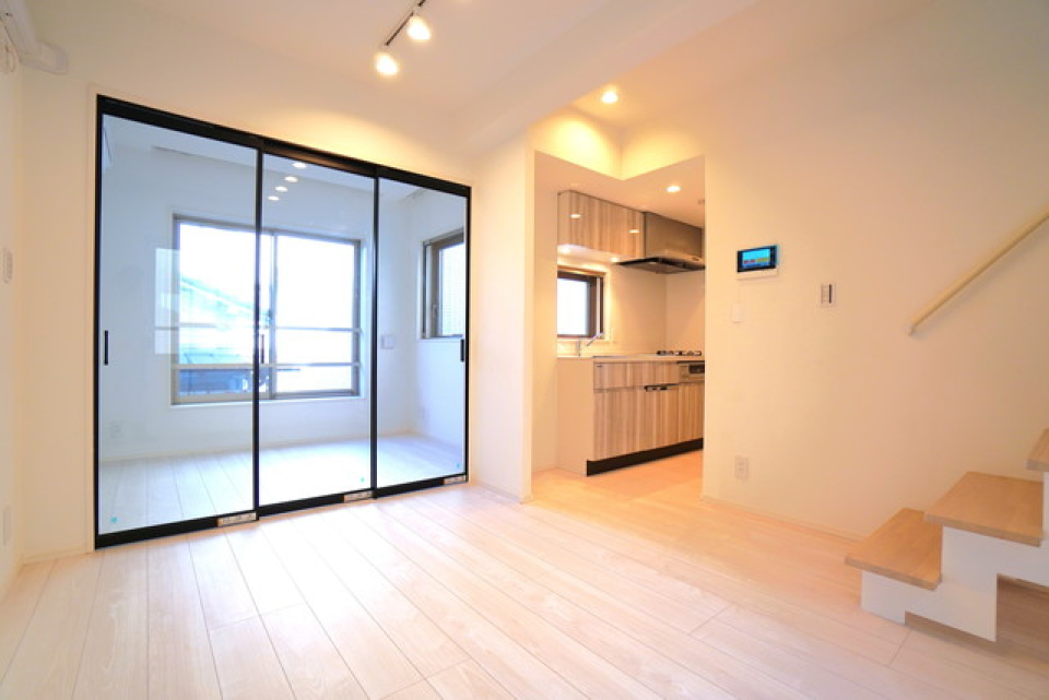 8.4帖のダイニングキッチンです。
※写真は同タイプ住戸です。