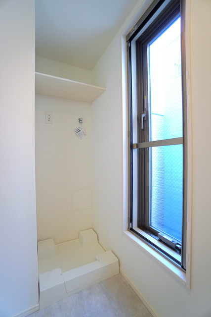 室内洗濯機置き場です。
※写真は同タイプ住戸です。