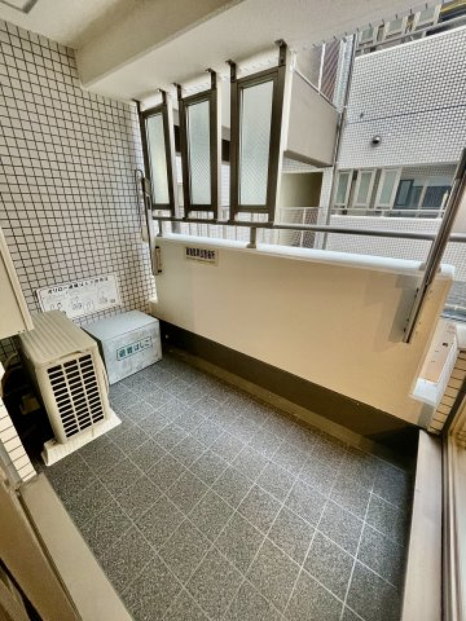 バルコニーの様子です。