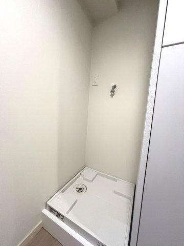 室内洗濯機置き場です。
