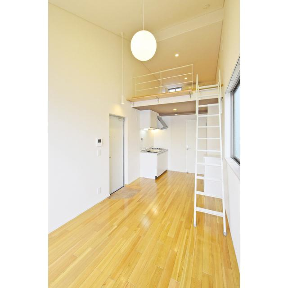 7.4帖のリビングダイニングです。