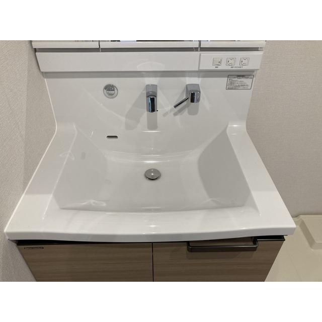 洗面台の様子。