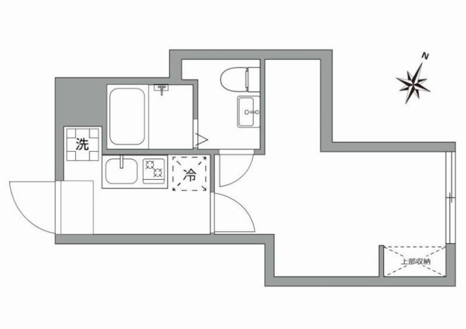 無機質でスタイリッシュ、これぞイマドキの間取り図