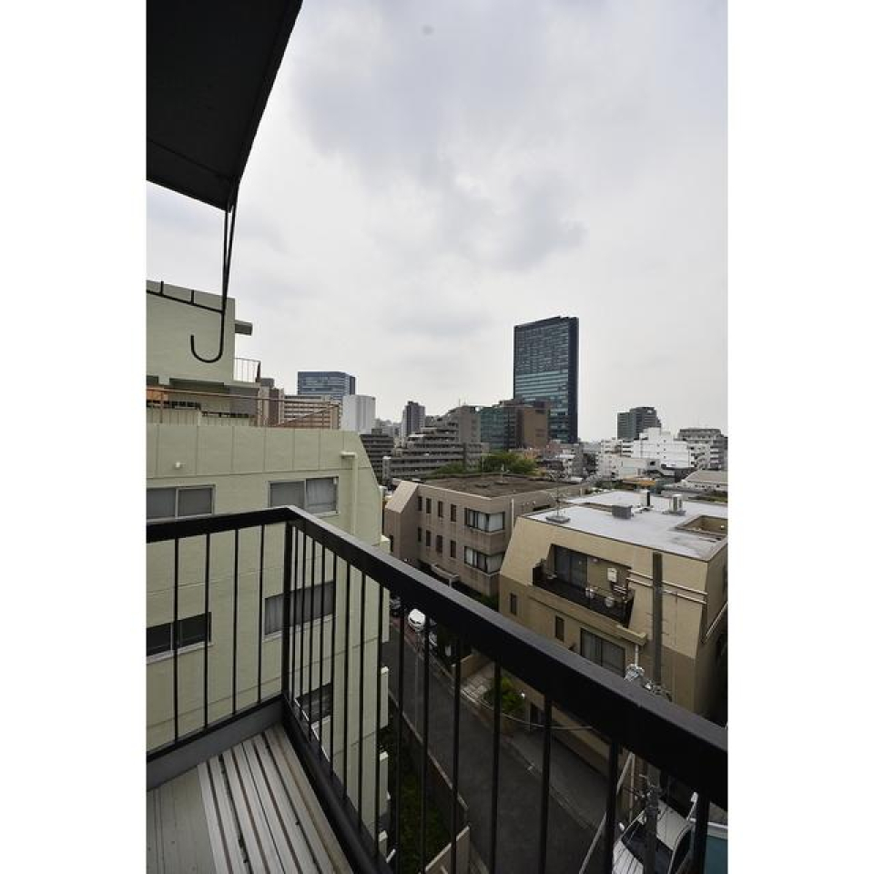 バルコニーからの展望です。