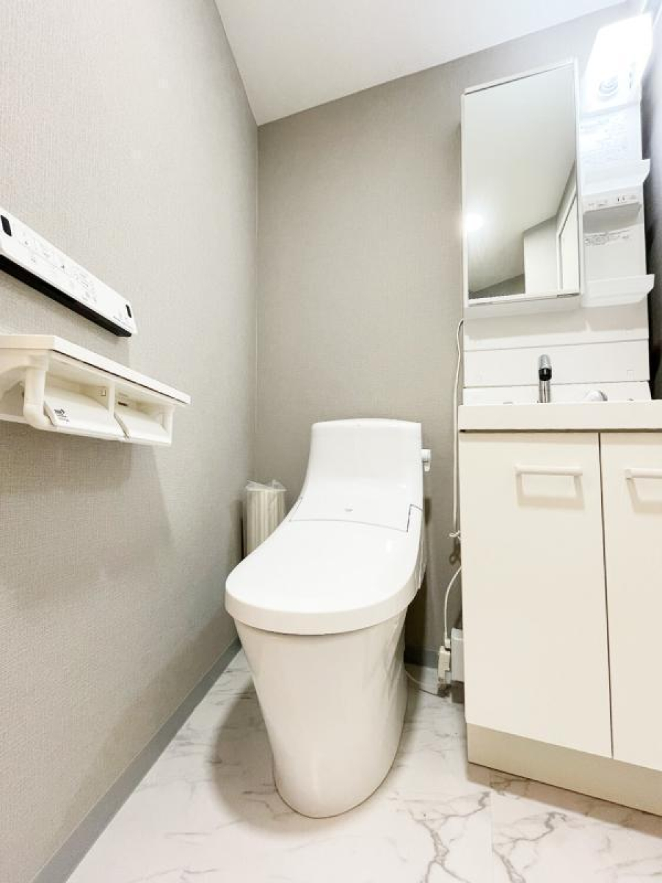 洗面所・トイレの様子です。