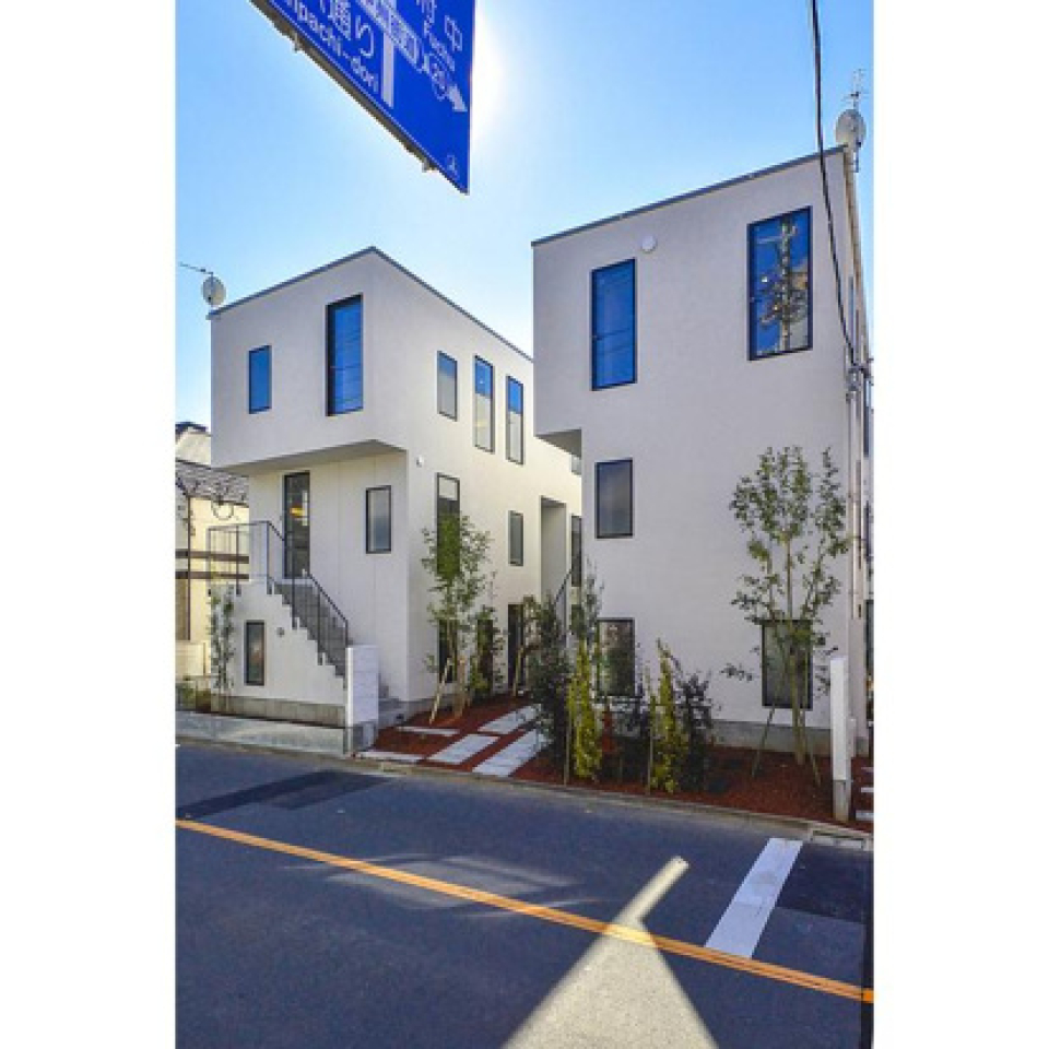 おしゃれな外観。