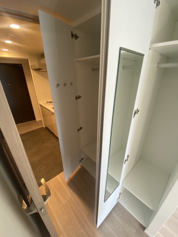 シューズボックスを開けた時の様子。