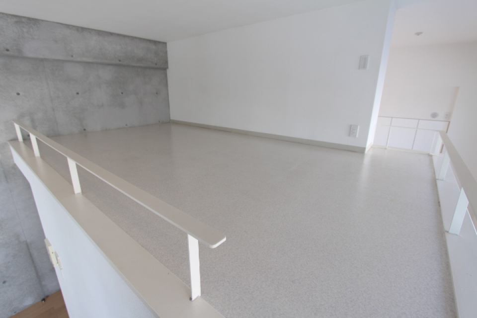 ロフトもスペースがあるので、広々と使えます。