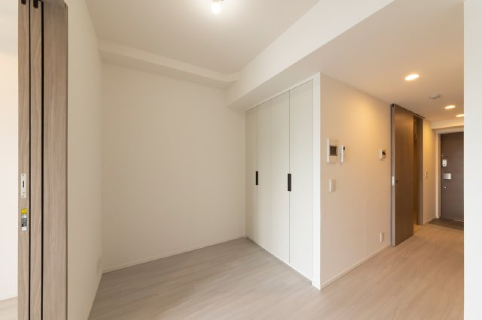 ダイニングには収納が付いています。